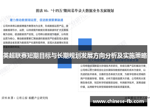 英超联赛短期目标与长期规划发展方向分析及实施策略 英超联赛短期目标与长期规划发展方向分析及实施策略